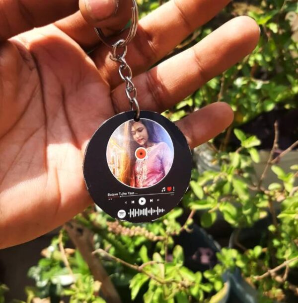 Circle Keychains Of 4 PKT