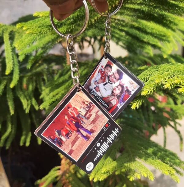 Keychains 4PKT 1.9*2.2inches Rectungular